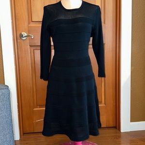 Vince Camuto Fit Flare Sweater Dress